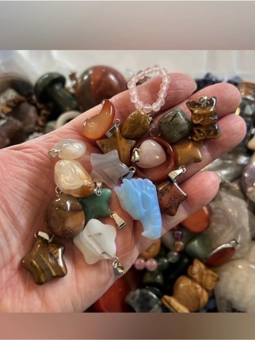 Huge Mystery Crystal Gemstone At Least a 1/2 pound Scoop NWOT
